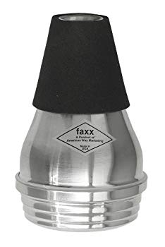 【中古】【非常に良い】FAXX トランペット用コンパクトプラクティスミュート アルミ wgteh8f