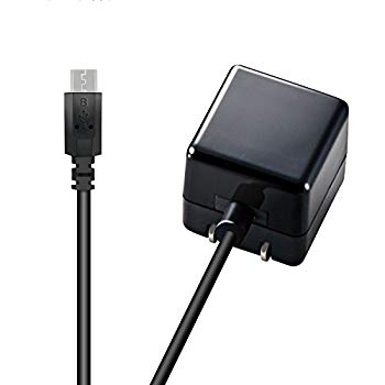 【中古】(未使用･未開封品)　エレコム USB 充電器 ACアダプター コンセント [ スマホ & IQOS & glo 対応 ] microUSB 折畳式プラグ ブラック MPA-ACMAC155BK 0pbj0lf