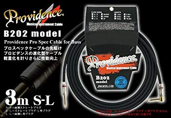 【中古】(未使用・未開封品) Providence ( プロビデンス ) B202 3mシールド/S-L プロスペックケーブル ストレートプラグ×L型プラグ tu1jdyt|ドリエムコーポレーション