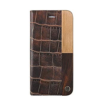 【中古】Uunique iPhone 7 Lux croc folio hard shell 【日本置き目代わりになる店品】 UUFMIP7HSF04 2zzhgl6 スマートフォン・携帯電話アクセサリー-スマートフォン・タブレット-ケース・カバー