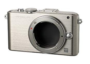 【中古】OLYMPUS 鏡鑑受け答え一眼 PEN Lite E-PL3 上半身 しろがね色 E-PL3 BODY SLV g6bh9ry