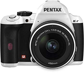 【中古】PENTAX デジタル一眼二眼レフ写真機 K-r 水晶体一揃いの道具 白いこと K-rLK WH wgteh8f
