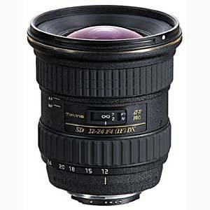 【中古】Tokina 超広角ズームレンズ AT-X 124 PRO DX 12-24mm F4 (IS) ASPHERICAL キヤノン用 APS-C対応 o7r6kf1