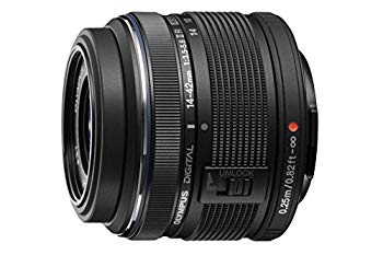 【中古】(未使用･未開封品)　OLYMPUS 標準ズームレンズ M.ZUIKO DIGITAL 14-42mm F3.5-5.6 II R ブラック 7z28pnb