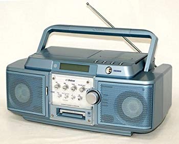 【中古】Victor JVC CD-MD携帯型取り合わせ Clavia 青色 RC-ZX25MD-A qqffhab