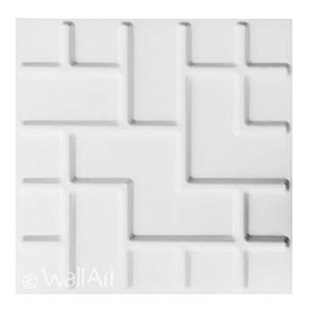 【中古】WallArt 3Dウォールパネル Tetris テトリス 12枚入り w17b8b5