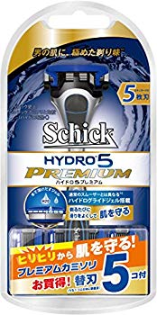 【中古】(未使用･未開封品)　シック Schick ハイドロ5 プレミアム コンボパック 替刃 5コ付(内1コは装着済) 0pbj0lf