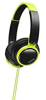【中古】(未使用･未開封品)　JVC HA-S200-BG 密閉型ヘッドホン 折りたたみ式 DJユースモデル ブラック&グリーン p1m72rm