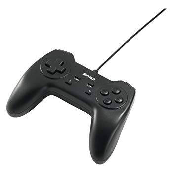 楽天市場】【新品未使用】バッファロー レトロ調 usbゲームパッド 8