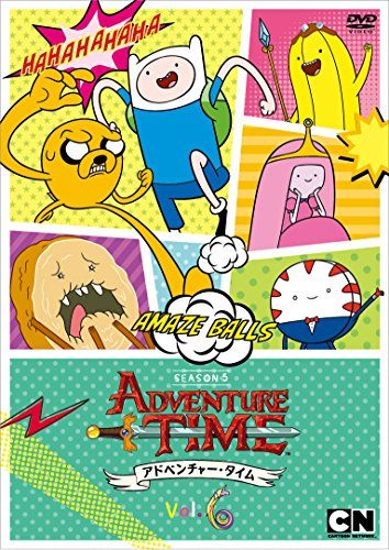 アドベンチャータイム　シーズン1＆2 DVD+ブルーレイ　7枚セット アドベンチャータイム シーズン1＆2 DVD+ブルーレイ 7枚セット