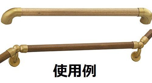 【新品】 三栄 ゴム集成材丸棒 ミディアムブラウン 長さ2M lok26k6 13,583円