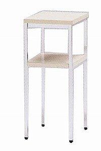 【新品】 koeki 電話台 メッキ T-30W wwzq1cm