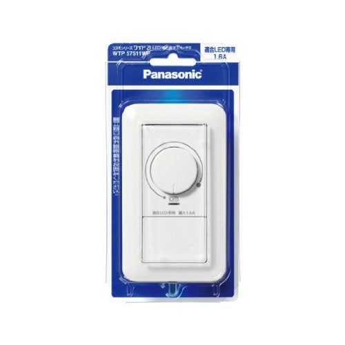 【新品】 パナソニック(Panasonic)?ワイド21LED埋込調光スイッチB WTP57511WP 【純正パッケージ品】 oyj0otl