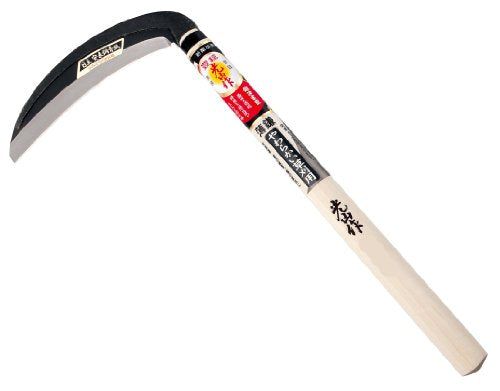 【新品】 豊稔(HOUNEN) 安来鋼青紙片刃 薄鎌 丸型 HT-0100 oyj0otl