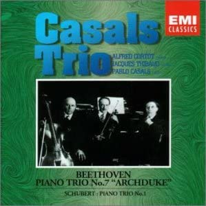 【中古】ベートーヴェン : 大公トリオ、シューベルト : ピアノ三重奏曲第1番 [CD]