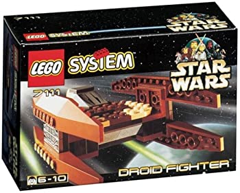 【中古】LEGO (レゴ) Star Wars (スターウォーズ) : Droid Fighter (7111) 立ちはだかる 手あそび （並行輸入）