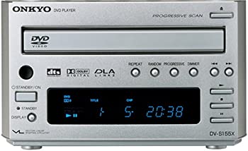 【中古】【人並み外れたに好いたらしい】ONKYO INTEC155 プログレッシブヴィデオディスク電気蓄音機 DV-S155X(S) /しろがね色