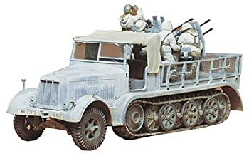 【中古】タミヤ 1/35 ミリタリーミニチュアシリーズ 8トンハーフ4連装 プラモデル