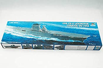 【中古】トランペッター 1/350 米海軍 空母 CV-2 レキシントン プラモデル 26,553円