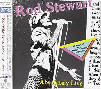 【中古】【非常に良い】アブソルートリー・ライヴ [CD]