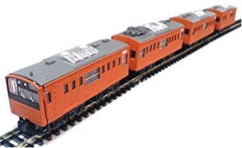 【中古】Bトレインショーティー 4両編成セット 201系 (オレンジ)