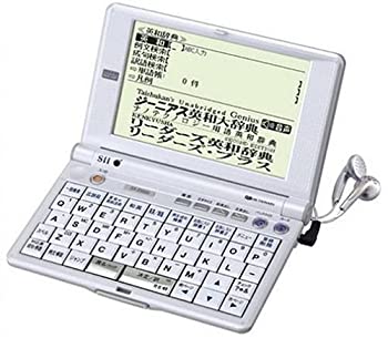 【中古】SEIKO IC DICTIONARY SR-E8500 電子辞書 (24コンテンツ 本格英語モデル 音声対応 シルカカードレッド対応 ジーニアス英和大辞典ネイティブ発音)
