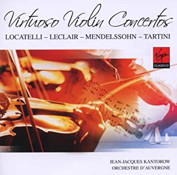 【中古】【非常に良い】Virtuoso Violin Concertos [CD]