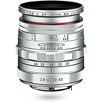 【中古】HD PENTAX-DA 20-40mmF2.8-4ED Limited DC WR シルバー 標準ズームレンズ 優れた携帯性と上質で個性的なデザインにこだわったDAリミテッドレンズ｜ドリエムコーポレーション