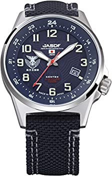 【中古】[ケンテックス] 腕時計 JSDF STANDARD ソーラー 航空自衛隊モデル ミリタリー S715M-02 ブルー