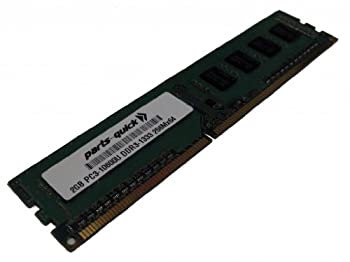 【中古】2GB メモリアップグレード Gigabyte GA-H61MA-D3V マザーボード DDR3 PC3-10600 1333MHz DIMM 非ECC デスクトップRAM (PARTS-QUICK ブランド)