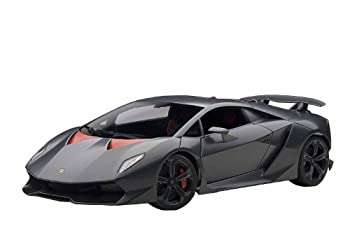 【中古】AUTOart 1/18 ランボルギーニ セスト エレメント (カーボングレー) 完成品