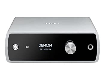 【中古】【非常に良い】Denon USB-DAC ヘッドホンアンプ ハイレゾ音源対応 シルバー DA-300USB-S｜ドリエムコーポレーション