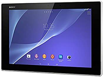 【中古】ソニー Xperia Z2 Tablet 無線LAN SGP512 記憶装置32GB白いこと パソコン・周辺機器-その他