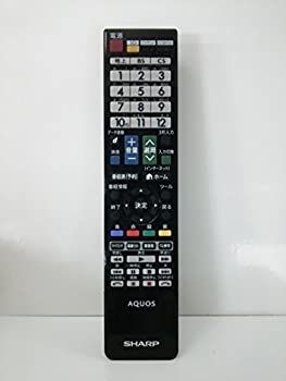 【中古】読みやすい(SHARP)液晶テレビ受像機 完全無欠遠隔操作 GB102WJSA(0106380436)