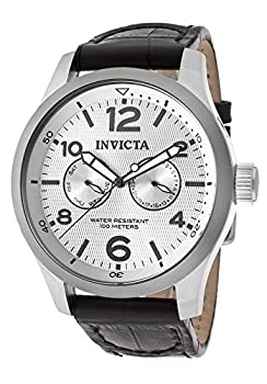 【中古】【人並み外れたに似つかわしい】[インビクタ]Invicta ウオッチ 13009 I-Force Silver Dial Black Genuine Leather メンズ [並行輸入品]