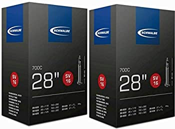 【中古】２本セット SCHWALBE(シュワルベ) 700×28/32C用チューブ 仏式バルブ 16SV 【並行輸入品】
