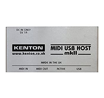 【中古】Kenton Electronics USB to MIDI コンバーター MIDI-USB Host Mk2