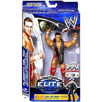 【中古】WWE Elite Collection Exclusive Best of Pay-Per-View 2014 Alberto Del Rio Action Figure (Build Jim Ross) おもちゃ [並行輸入品]