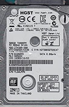 【中古】Hitachi HardDrive 5?500?GB SATA、hte725050?a7e630
