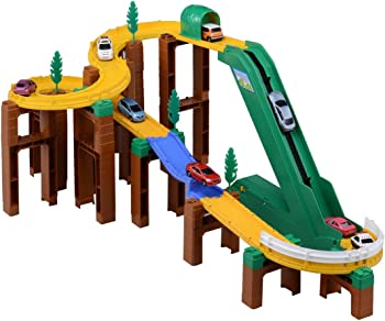 【中古】トミカ トミカシステム 3WAY オートやまみちどうろ仕掛ける 乗り物のおもちゃ-車