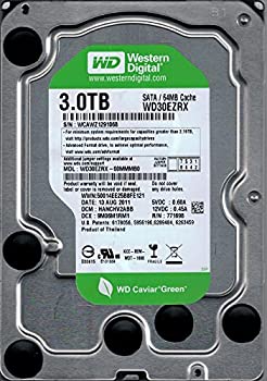 【中古】Western Digital wd30ezrx-00mmmb0?3tb DCM : hanchv2abb｜ドリエムコーポレーション