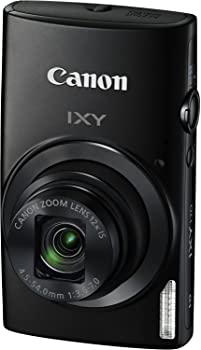 【中古】Canon デジタルカメラ IXY 170 ブラック 光学12倍ズーム IXY170(BK)｜ドリエムコーポレーション