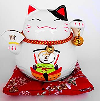 【中古】宝船 招き猫 貯金箱 大(4.5寸) 【並行輸入品】(ノーブランド品)|ドリエムコーポレーション