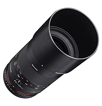 【中古】Samyang 100?mm f / 2.8 ブラック SY100M-E