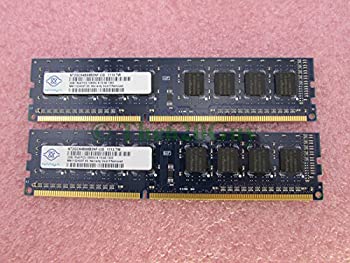 【中古】Nanya nt2gc64b88b0nf-cg 4?GB 2?X 2?GB pc3???10600u ddr3?1333デスクトップメモリキット 7,395円