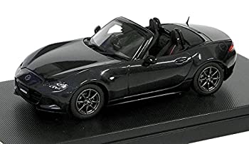 【中古】Hi Story 1/43 MAZDA ROADSTER (2015) ジェットブラックマイカ 打ち上げる品 ミニカー・トイカー-車