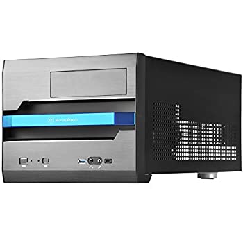【中古】SilverStone Sugoシリーズ MicroATX対応キューブケース ブラック フロントハンドルバー装備 SST-SG12B｜ドリエムコーポレーション