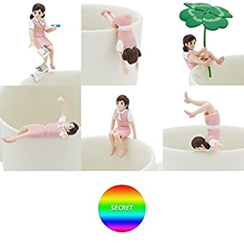 【中古】コップのフチ子3 ピーチ シークレット含む全7種セット