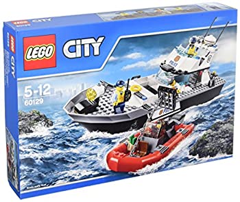 【中古】【人並み外れたに好いたらしい】レゴ (LEGO) シティ ポリスパトロールボート 60129