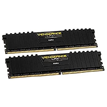 【中古】CORSAIR DDR4 メモリモジュール VENGEANCE LPX Series 16GB&times;2枚キット CMK32GX4M2B3000C15｜ドリエムコーポレーション